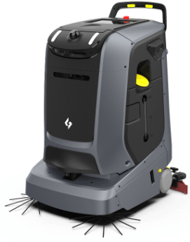 MIRA padlótisztító robot